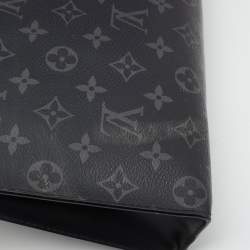 Louis Vuitton Monogram Eclipse Canvas Pochette Voyage MM Bag