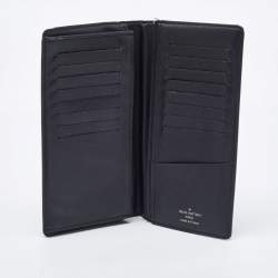 Louis Vuitton Monogram Eclipse Canvas Brazza Wallet