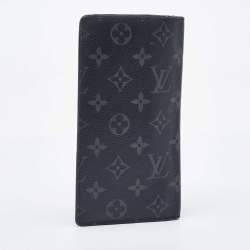 Louis Vuitton Monogram Eclipse Canvas Brazza Wallet