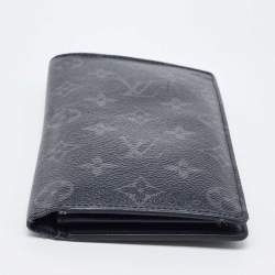 Louis Vuitton Monogram Eclipse Canvas Brazza Wallet