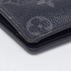 Louis Vuitton Monogram Eclipse Canvas Brazza Wallet