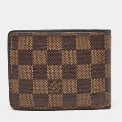 Louis Vuitton Blue Damier Ebene Multiple Wallet