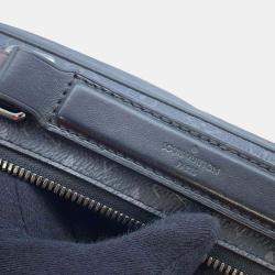 Louis Vuitton Noir Monogram Eclipse Leather Messenger Bag 
