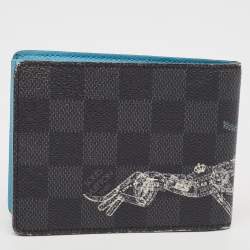 Louis Vuitton Damier Graphite Canvas Animal Slender Wallet