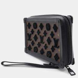 Louis Vuitton Soft Trunk Clutch Noir Monogram / Toughtage