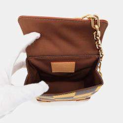 Louis Vuitton Yellow Damier Pop Nano Steamer Bag