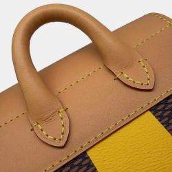 Louis Vuitton Yellow Damier Pop Nano Steamer Bag