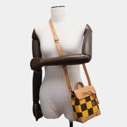 Louis Vuitton Yellow Damier Pop Nano Steamer Bag