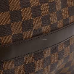 Louis Vuitton Damier Ebene Canvas Keepall Bandouliere 55 Bag