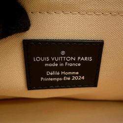 Louis Vuitton Noir Calf Leather Alma Eeast West Bag