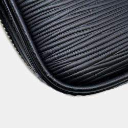 Louis Vuitton Noir Epi Leather Danube Lv Circle PM Bag