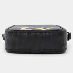 Louis Vuitton Noir Epi Leather Danube Lv Circle PM Bag
