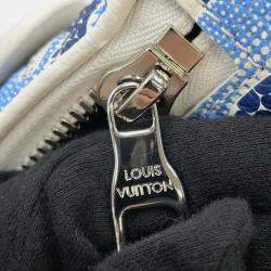  Louis Vuitton X Yayoi Kusama Blanc Taurillon Leather Maxi Bumbag