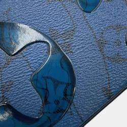 Louis Vuitton Blue Monogram Aqua Garden Mini Soft Trunk Bag