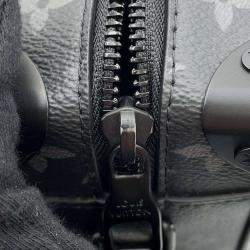 Louis Vuitton Noir Monogram Eclipse Mini Soft Trunk  Bag