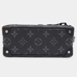 Louis Vuitton Noir Monogram Eclipse Mini Soft Trunk  Bag