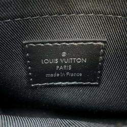 Louis Vuitton Noir Monogram Eclipse Mini Soft Trunk  Bag