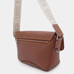  Louis Vuitton Brown Epi Xl Montsouris Messenger Bag