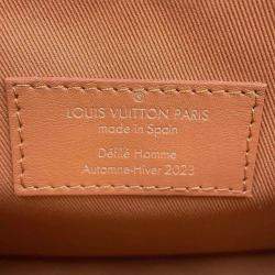  Louis Vuitton Brown Epi Xl Montsouris Messenger Bag