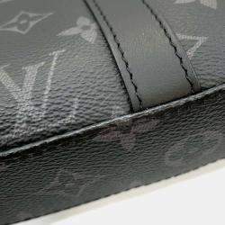 Louis Vuitton Noir Monogram Eclipse Sac Plat Bag