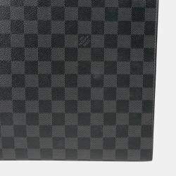 Louis Vuitton Graphite Canvas Pochette Jour GM Clutch
