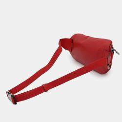 Louis Vuitton Supreme Collaboration Red Epi Leather Bumbag PM Bag