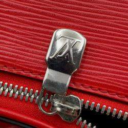 Louis Vuitton Supreme Collaboration Red Epi Leather Bumbag PM Bag