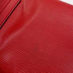 Louis Vuitton Supreme Collaboration Red Epi Leather Bumbag PM Bag