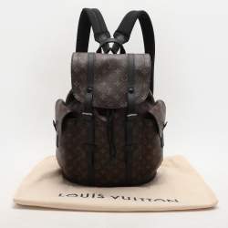Louis Vuitton Monogram Macassar Canvas PM Christopher Backpack