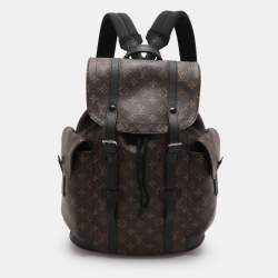 Louis Vuitton Monogram Macassar Canvas PM Christopher Backpack