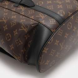 Louis Vuitton Monogram Macassar Canvas PM Christopher Backpack