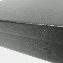 Louis Vuitton Black/Ardoise Taiga Leather Diplomat Attache Case
