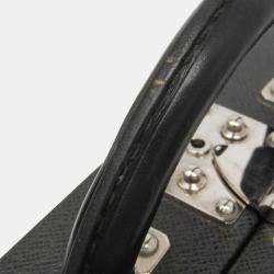 Louis Vuitton Black/Ardoise Taiga Leather Diplomat Attache Case