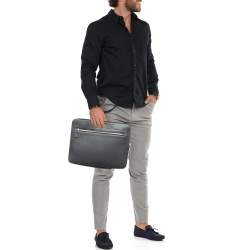 Pre Owned Louis Vuitton Ardoise Taiga Leather Vladimir Business Portfolio