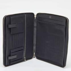 Pre Owned Louis Vuitton Ardoise Taiga Leather Vladimir Business Portfolio