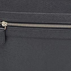 Pre Owned Louis Vuitton Ardoise Taiga Leather Vladimir Business Portfolio