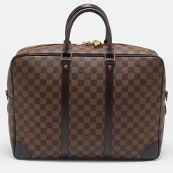 Louis Vuitton Damier Ebene Canvas Porte Documents Voyage Briefcase GM Bag
