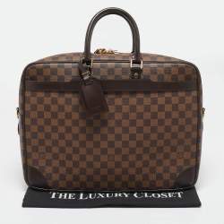 Louis Vuitton Damier Ebene Canvas Porte Documents Voyage Briefcase GM Bag