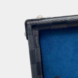 Louis Vuitton Black Damier Graphite Coffret 8 Montor  Bag