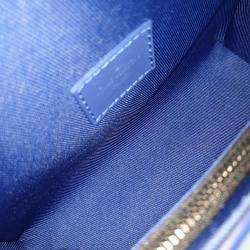  Louis Vuitton Blue Leather Steamer Wearable Wallet Bag