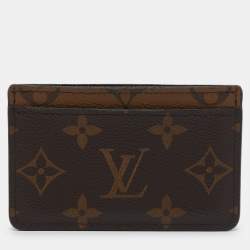Louis Vuitton Monogram Reverse Canvas Card Holder