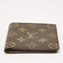 Pre Owned Louis Vuitton Monogram Canvas Porte-Billets 6 Card Bifold Wallet