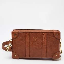 Louis Vuitton x NBA Brown Monogram Ball Grain Leather Soft Trunk Wallet