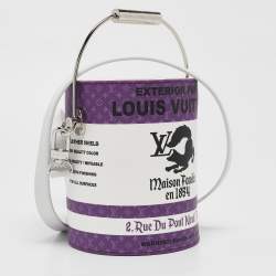 Louis Vuitton Purple Monogram Canvas LV Paint Can Bag