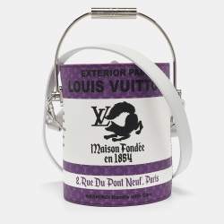 Louis Vuitton Purple Monogram Canvas LV Paint Can Bag