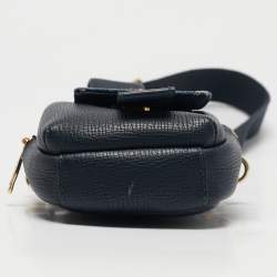 Louis Vuitton x Nigo Blue Denim Monogram Flat Double Phone Pouch 