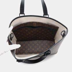 Louis Vuitton Brown Monogram Macassar Canvas Weekend PM Tote Bag 