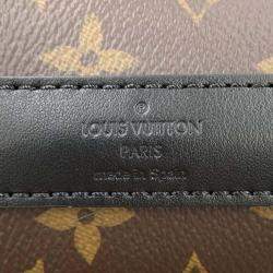 Louis Vuitton Brown Monogram Macassar Canvas Weekend PM Tote Bag 