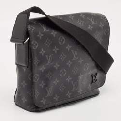 Louis Vuitton Monogram Eclipse Canvas District PM Bag
