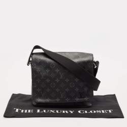 Louis Vuitton Monogram Eclipse Canvas District PM Bag